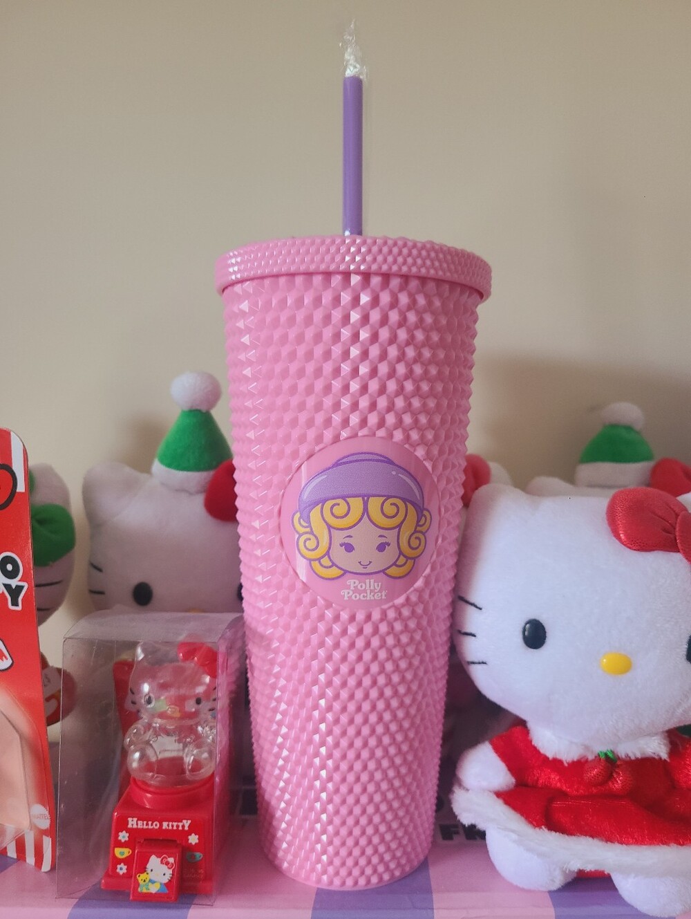 Polly Pocket Pink Tumbler 💕